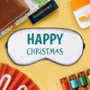 Azeeda 'Happy Christmas' Sleep/Travel Eye Mask (EY00027306) view 2