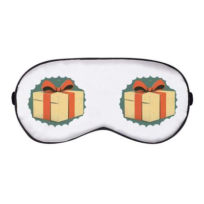 Azeeda 'Gift Box with Bow' Sleep/Travel Eye Mask (EY00028294)