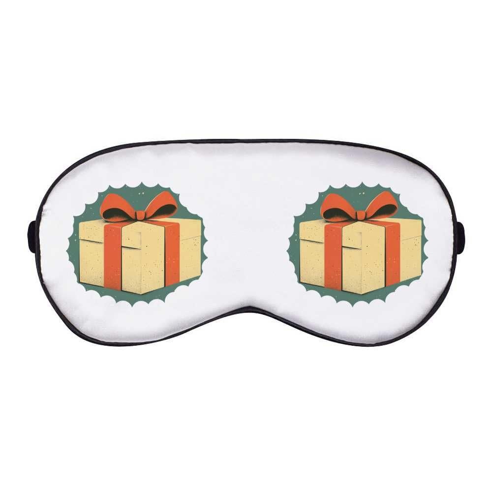Azeeda 'Gift Box with Bow' Sleep/Travel Eye Mask (EY00028294)