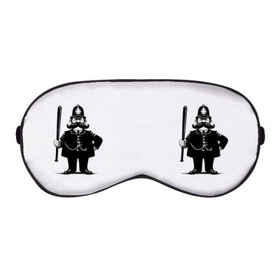 Azeeda 'British Bobby On The Beat' Sleep/Travel Eye Mask (EY00032041)