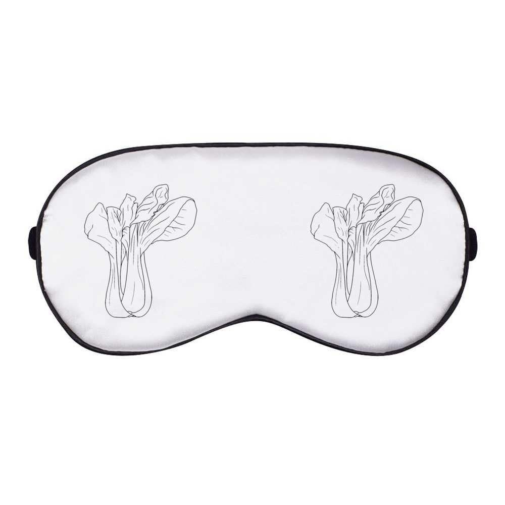 Azeeda 'Bok Choy Vegetable' Sleep/Travel Eye Mask (EY00030625)