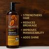900ml X-large Argan Oil Shampoo Sulfate Free Moroccan Care with Keratin - For Curly, Straight, Dry and Damaged Hair - Moisturizing, Hydrating, Anti Frizz Salon Technology view 2