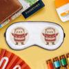 Azeeda 'Cute Christmas Hedgehog' Sleep/Travel Eye Mask (EY00029408) view 2