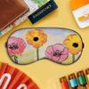 Azeeda 'Colourful Poppies' Sleep/Travel Eye Mask (EY00029978) view 2
