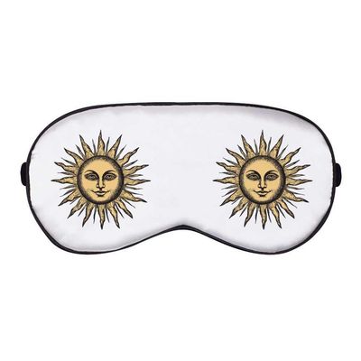 Azeeda 'Vintage Sun with Face' Sleep/Travel Eye Mask (EY00029064)