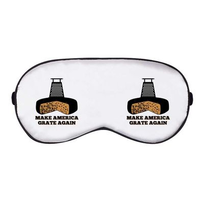 Azeeda 'America Cheese Grater' Sleep/Travel Eye Mask (EY00029192)