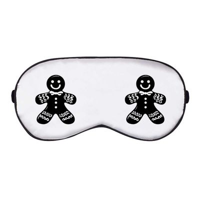 Azeeda 'Christmas Gingerbread Man' Sleep/Travel Eye Mask (EY00028783)