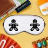 Azeeda 'Christmas Gingerbread Man' Sleep/Travel Eye Mask (EY00028783) view 2