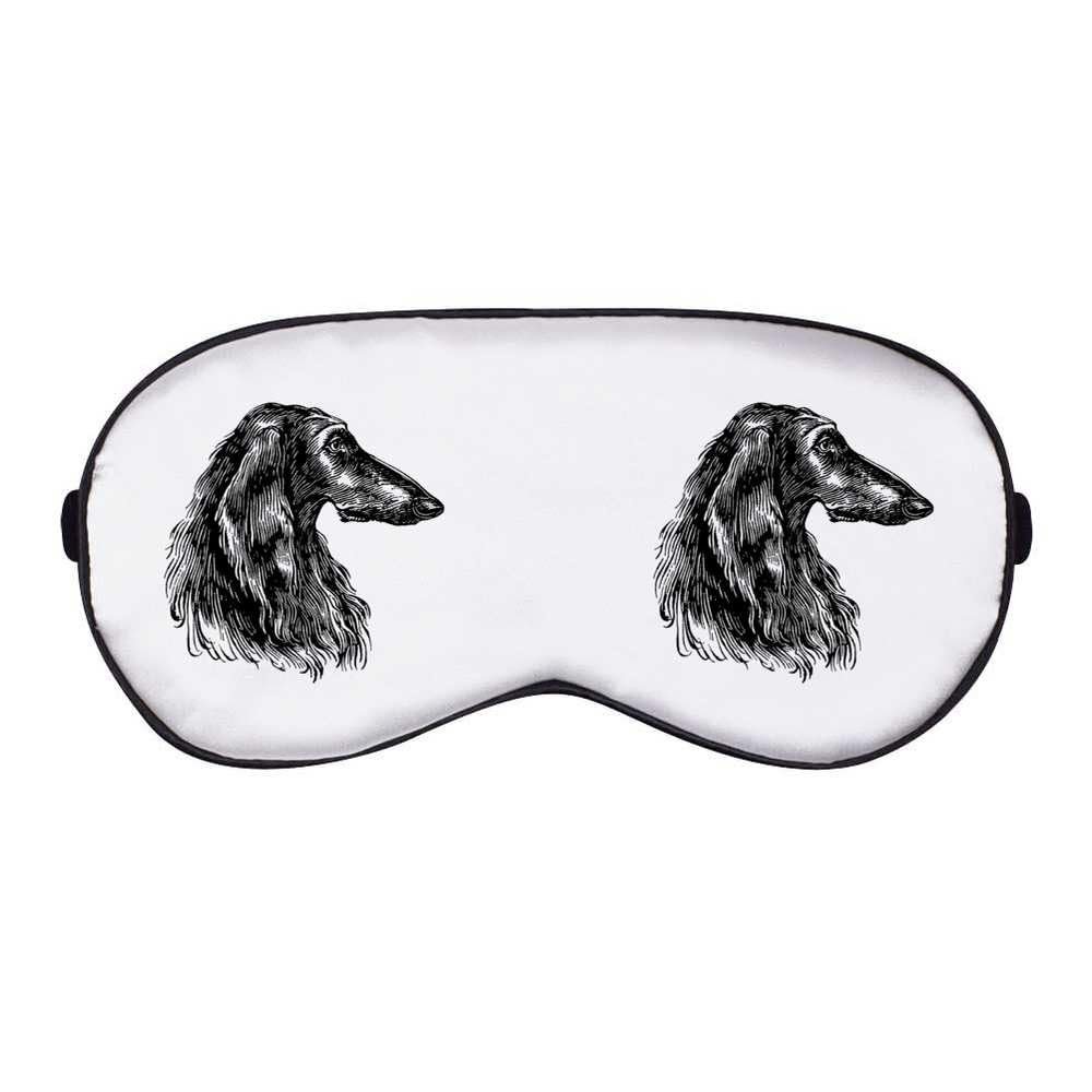 Azeeda 'Afghan Hound Side View' Sleep/Travel Eye Mask (EY00030340)