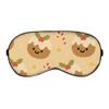 Azeeda 'Christmas Pudding Pattern' Sleep/Travel Eye Mask (EY00031143) view 1
