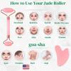 Facial Steamer,Complete Home Spa Set  Jade Roller, Gua Sha, Blackhead Remover Tools, Microfiber Hair Towel, Deep Pore Cleansing, Hydrating view 3