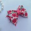 2 pcs Handmade Pink Hair Clip for Kids, Teens, Babies & Women- Cute Hair Accessory for Girls, Moms & Gift view 2