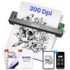 2026 Newly Upgraded Tattoo Stencil Printer Machine,for Tattoo Artists&Beginners,Thermal Portable Wireless Bluetooth Printer,with Transfer Paper and Thermal Paper,Compatible with Phone&PC (T18) view 1