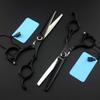 6 Inch Black Cut Hair Salon Scissors Cutting Barber Thinning Shears Hairdressing Scissors view 2
