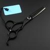 6 Inch Black Cut Hair Salon Scissors Cutting Barber Thinning Shears Hairdressing Scissors view 4