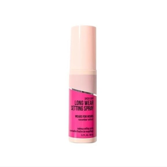 Hard~Candy, Long Wear Setting Spray, 12-Hour Makeup Lock with Lightweight, Hydrating Formula pack of 1