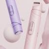2-in-1 Female Electric Shaver Double Bikini Female Trimmer, Wet and Dry Body Hair Trimmer,Painless Electric Shaver Suitable for Skin and Private Parts at Night. (Purple) view 4