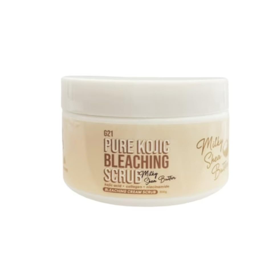 G21 Pure Kojic Scrub - Milky Shea Butter, 300g