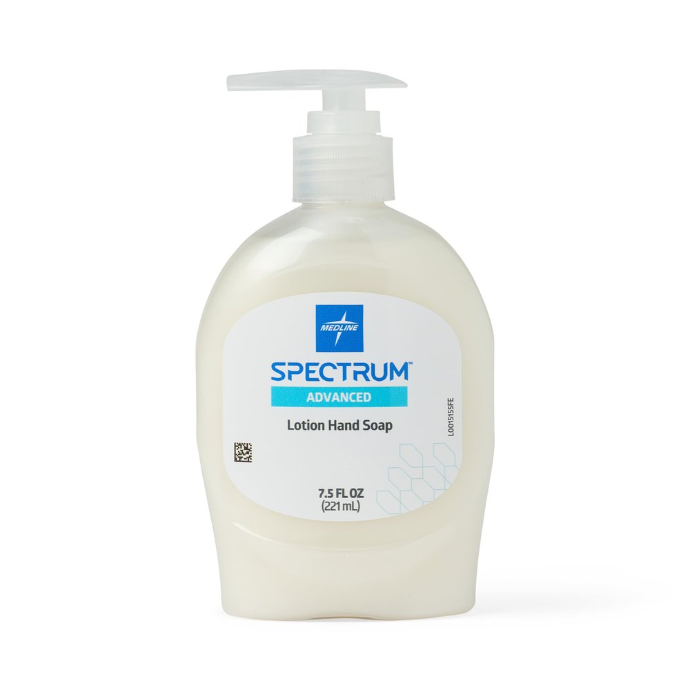 Medline Spectrum Lotion Hand Soap, Pump Bottle, 7.5 oz, 1 Each