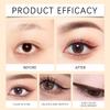 2pcs 24 Hr Waterproof Eyeliner, 2025 New Chocolate and Plum Eyeliner, Waterproof Pencil No Smudging, Fading, Smooth and Easy To Color (Chocolate Plum) view 4