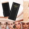 2PCS Long-Lasting Concealer Foundation Stick,Creamy Full Coverage, Hydrating Olive & Camellia Formula, 2-in-1 Contouring foundation with Brush, Cover Blemishes for All Skin Types(05deep wheat) view 4