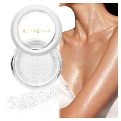 BEPHOLAN Highlighter Powder,High Gloss Glitter,Sparkling Powder Makeup for Face and Body - High-Pigment Shimmer Makeup, Long-Lasting & BuildableStarlight Mist 10g