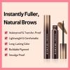 KIMUSE Instantly Semi-Permanent Eyebrow Gel, Long Lasting Eyebrow Tint, Waterproof Tinted Eye Brow Gel, Transfer-Proof, Smudge-Proof, Eyebrow Makeup Gift for Women & Girl, 0.17oz view 2