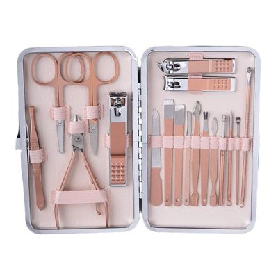 ASWRTYJO Nail Clippers Set Complete Set of Nail Clippers Hawkbill Pliers Pedicure Beauty Manicure Tools