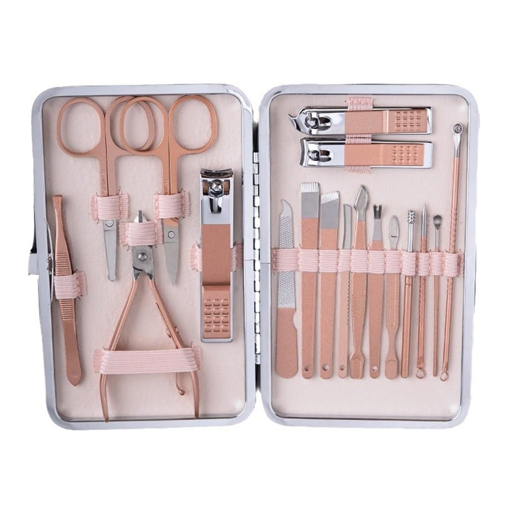 ASWRTYJO Nail Clippers Set Complete Set of Nail Clippers Hawkbill Pliers Pedicure Beauty Manicure Tools