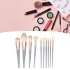 10PCS Makeup Brushes Set | Soft Fiber Tips for Blush/Eyeshadow/Eyebrow | Versatile & Beginner Makeup Kit with 3 Mesh Bags view 3