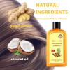 Ginger Hair Growth Shampoo,Anti Hair Loss Shampoo with Ginger Plant Extract, Instant Regrowth Organic Natural Gingers Repairs Damaged Hair Suitable for All Hair Types 8.8Fl Oz view 3