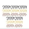 200 Pcs Female Twist Barrette  Spiral-Style Bobby Pin For Easy Hair Styling(Black) view 1