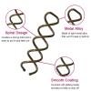 200 Pcs Female Twist Barrette  Spiral-Style Bobby Pin For Easy Hair Styling(Mix) view 4