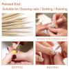 600PCS 4.5 Inch Orange Wooden Cuticle Pusher Sticks - Double-Sided Professional Manicure & Pedicure Pushers for Nail Art - Cuticle Sticks Packed in a Travel Case view 4
