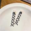 100/150 Pcs Pearl Spiral Spin Screw Bobby Pin Hair Clip Twist Braiders Barrette Black Hairpins Braider Styling Accessories(150pcs) view 3