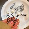 100/150 Pcs Pearl Spiral Spin Screw Bobby Pin Hair Clip Twist Braiders Barrette Black Hairpins Braider Styling Accessories(150pcs) view 4