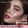 FOCALLURE Liquid Contour Stick 3-Piece Set - Cream Highlighter, Blush & Bronzer with cushion applicator, Moisturizing, Blendable, Long-Lasting for Face Sculpting & Illuminating,SE03 Morning Whispers view 2