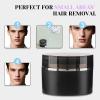 Mini Nose Wax Kit, Painless Ear Hair Removal Kit, Portable Nose Hair Waxing Kit Including 100g Wax Beads, 10 Applicators, 30 Nose Hair Sticks, 10 Mustache and Care Oil view 4