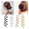 250 Pcs Metal Spiral Hair Pin Ladies Girl For Women Twist Braiders Bridal Hairpin DIY Headwear Sunmmer Accessories(Silver) view 2