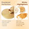 BEPHOLAN Highlighter Powder,High Gloss Glitter,Sparkling Powder Makeup for Face and Body - High-Pigment Shimmer Makeup, Long-Lasting & BuildableGilded Gleam 10g view 4