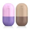 2pcs Ice Roller for Face and Eye, Silicone Ice Facial Roller Ice Holder, Face Ice Mold Skin Care, Face Icers Reusable Ice Cube Roller for Shrink Pores Anti Wrinkle Reduce Puffiness, Purple Brown view 2