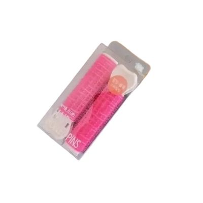 24 Pcs Root Clips Heatless Hair Curlers Volumizing Instant Fluffy Bang Styling Tool(Rose Red)