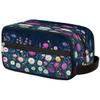 GeMeFv Red White Yellow Daisy Wildflowers Toiletry Bag Hanging Cosmetic Bag Portable Travel Makeup Bag Large Capacity Shaving Bag for Men Women view 2