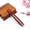 Hair Sticks,Hairpin,2pc Traditional Chinese Style Series Sandalwood Hair Sticks For Women Wedding Engagements Jewelries Hairpin Head Accessories (Metal color : H020138D) view 4