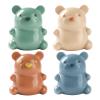 4 Pieces Bear Shaped Fingernail Brush, Soft Bristle Nail Brush For Kids, Nail Scrubber Brushes For Children, Women, Easy To Grasp view 1