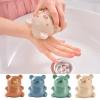 4 Pieces Bear Shaped Fingernail Brush, Soft Bristle Nail Brush For Kids, Nail Scrubber Brushes For Children, Women, Easy To Grasp view 3