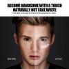 Men's Face Cream, Men Light Makeup Concealer for Skin Imperfections, Hydrating and Moisturizing Lazy Beauty Face Cream for Men view 3