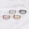 20G 18G 16G 14G Single/Double Hoop Stainless-Steel Seamless-Hinged-Piercing Segment-Clicker Nose-Ring-Hoop : Diameter 6mm 8mm 10mm 12mm ilage s view 3