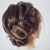 Women Flat Hair Clips,4-Pack French Large Matte Non-Slip Claw Hair Clips for Thick or Thin Hair view 3