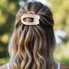 Women Flat Hair Clips,4-Pack French Large Matte Non-Slip Claw Hair Clips for Thick or Thin Hair view 4